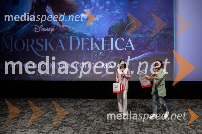  Lea Sirk, pevka;  Teja  Jugovic, spletna vplivnica, Cool mamacitaMala morska deklica, premiera filma v Cineplexx Ljubljana
