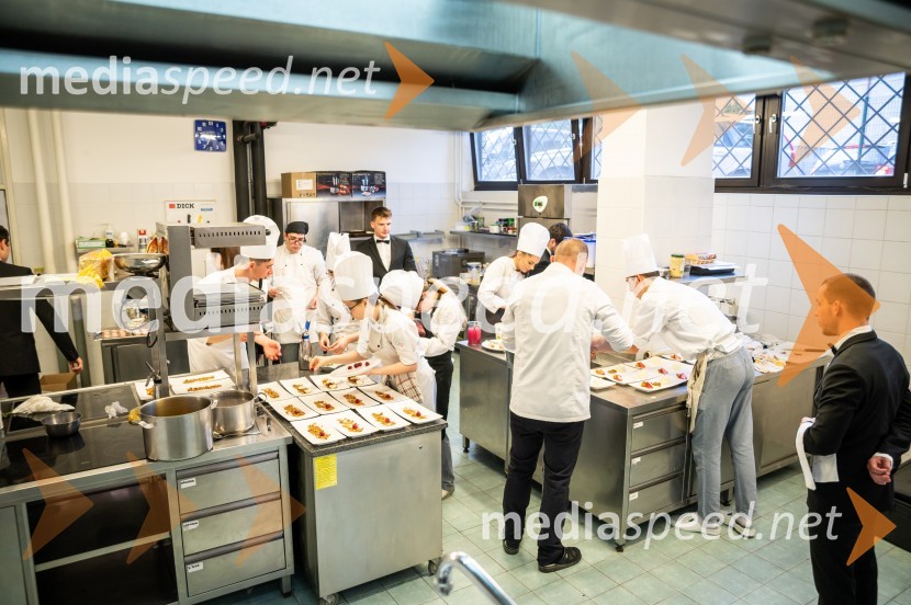 Maturanti Srednje šole za gostinstvo in turizem Maribor zavrteli kuhalnice