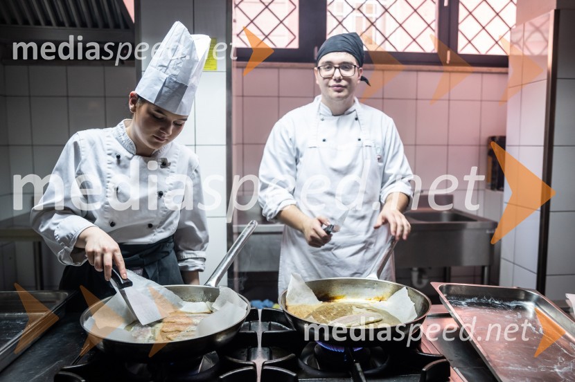 Maturanti Srednje šole za gostinstvo in turizem Maribor zavrteli kuhalnice