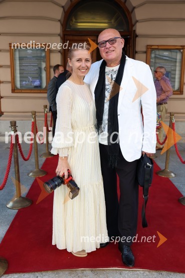  Darja Štravs Tisu, fotografinja;  Nace Junkar, operni pevecEvgenij Onjegin, premiera opere na odru SNG Opera in balet Ljubljana