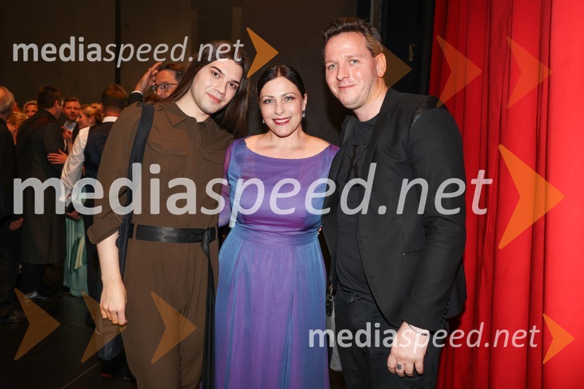  Borjan Litovski;  Nuška Drašček, pevka;  Rok Rappl - RoccEvgenij Onjegin, premiera opere na odru SNG Opera in balet Ljubljana