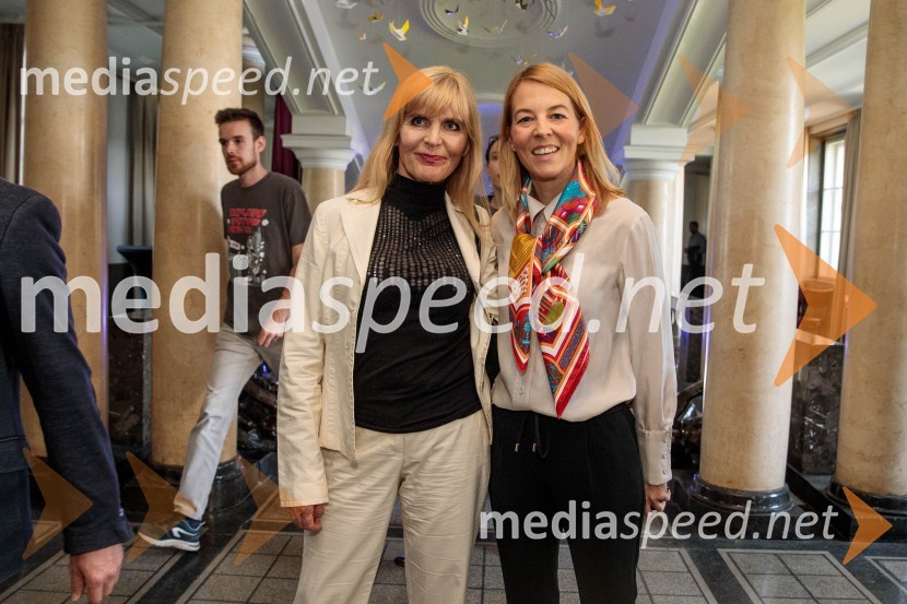  Dada  Jerovšek, Kaval Group;  Tjaša Ficko, podžupanja, Mestna občina LjubljanaSlavnostna prireditev ob 60-letnici Pionirskega doma