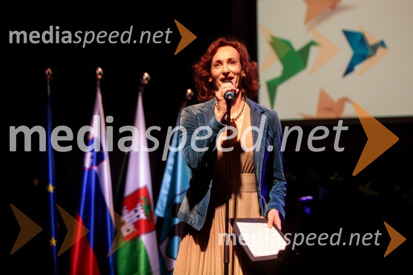  Saša  Pavček, igralka, Predsednica združenja dramskih umetnikov Slovenije, prejemnica Borštnikovega prstanaSlavnostna prireditev ob 60-letnici Pionirskega doma