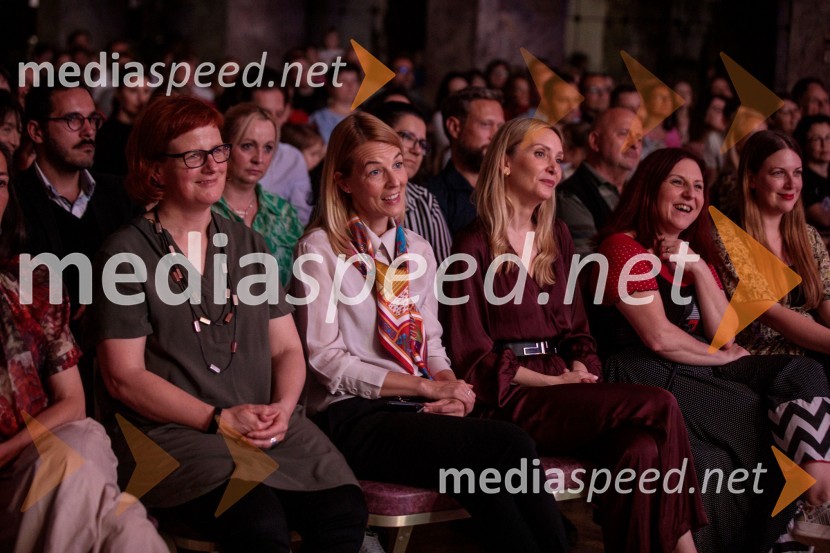  ... ;  Tjaša Ficko, podžupanja, Mestna občina Ljubljana;  Barbara Murn Vrviščar, direktorica Pionirskega doma;  Bjanka Kršmanc, pomočnica direktorice, Pionirski domSlavnostna prireditev ob 60-letnici Pionirskega doma