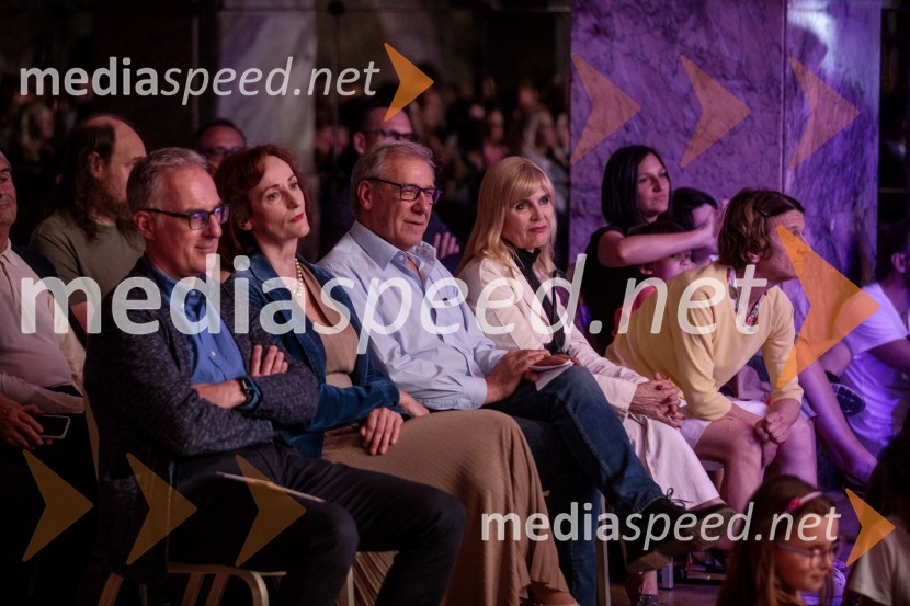  Igor Evgen Bergant, novinar in TV voditelj;  Saša  Pavček, igralka, Predsednica združenja dramskih umetnikov Slovenije, prejemnica Borštnikovega prstana;  Aleš Valič, igralec;  Dada  Jerovšek, Kaval GroupSlavnostna prireditev ob 60-letnici Pionirskega doma