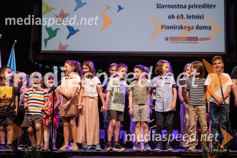 Slavnostna prireditev ob 60-letnici Pionirskega doma