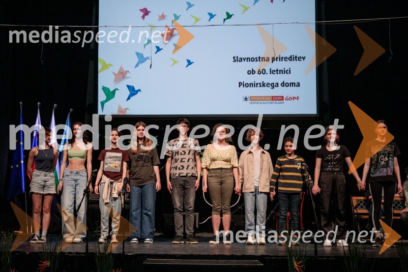 Slavnostna prireditev ob 60-letnici Pionirskega doma