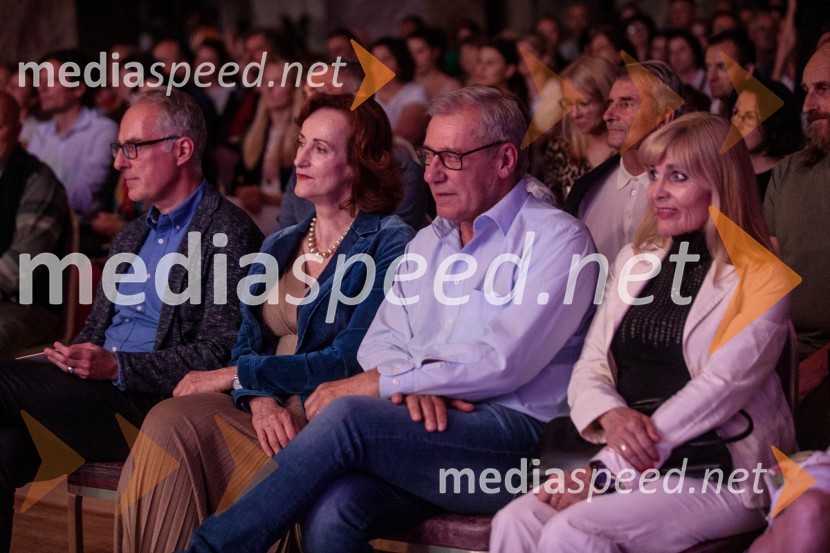  Igor Evgen Bergant, novinar in TV voditelj;  Saša  Pavček, igralka, Predsednica združenja dramskih umetnikov Slovenije, prejemnica Borštnikovega prstana;  Aleš Valič, igralec;  Dada  Jerovšek, Kaval GroupSlavnostna prireditev ob 60-letnici Pionirskega doma