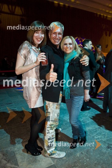 ..., Igor Jelen - Iggy, lastnik plesnega studia Igen in Nuša Derenda, pevkaViktorji 2008, zaključna zabava na Gospodarskem razstavišču