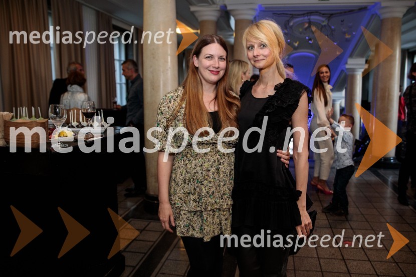  Tadeja  Vovk, vodja oddelka tujih jezikov in kultur;  Živa Steiner, Pionirski domSlavnostna prireditev ob 60-letnici Pionirskega doma