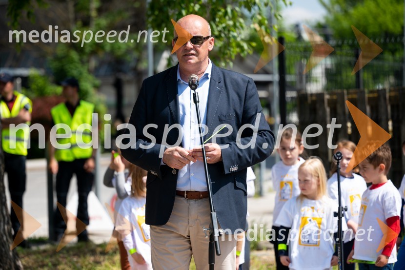  Robert Štaba, predsednik Zavoda Varna potPrva 3D zebra v Celju