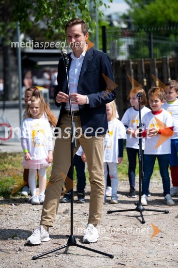  Matija Kovač, župan, MO CeljePrva 3D zebra v Celju