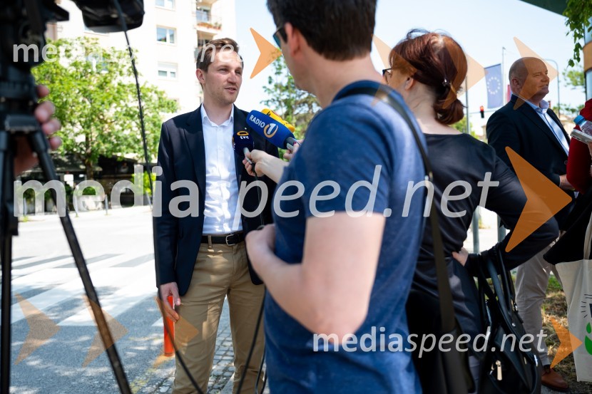  Matija Kovač, župan, MO CeljePrva 3D zebra v Celju