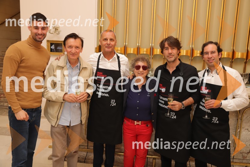  ... ;  Vili Ravnjak, dramaturg, SNG Maribor;  Danilo Rošker, direktor SNG Maribor;  Dragica Petrovič, režiserka in producentka;  Edward Clug, umetniški direktor, Balet SNG Maribor;  Simon Krečič, umetniški direktor Opere SNG MariborPredstavitev repertoarja sezone 2023/2024 Slovenskega narodnega gledališča Maribor