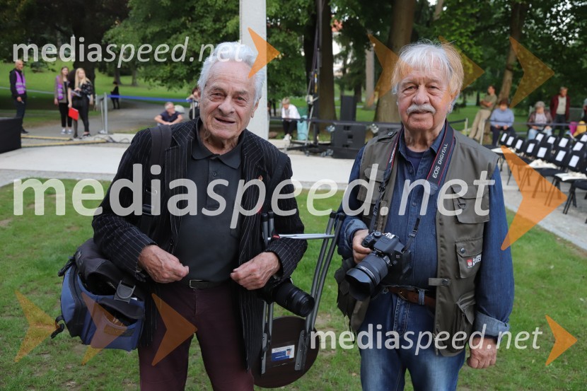  Smiljan Pušenjak, fotograf;  Rade  Bakračevič, častni konzul republike SrbijeOperna noč 2023