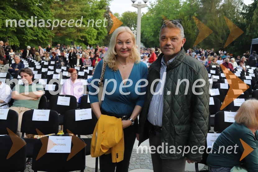  Barbara Bratina;  Aljaž  Bratina, mestni svetnik MO MariborOperna noč 2023