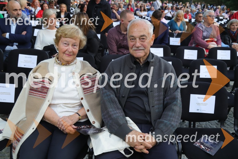  Alojzija Čas Moge;  Rudolf Moge, nekdanji politikOperna noč 2023