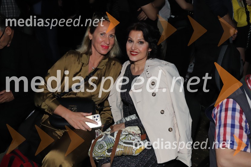  Mateja Kožuh, producentka Opere in Baleta SNG Maribor, akordeonistka;  Irena  Petkova, operna pevkaOperna noč 2023