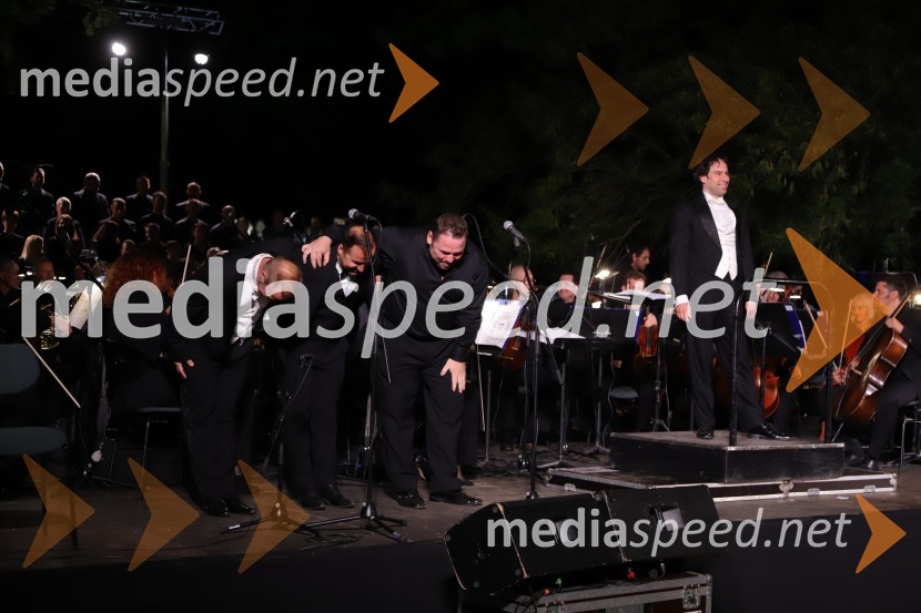  Martin Sušnik, operni solist;  Tim Ribič, tenorist;  Jaki Jurgec, operni solist;  Simon Krečič, umetniški direktor Opere SNG MariborOperna noč 2023