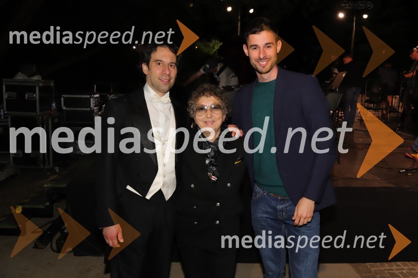  Simon Krečič, umetniški direktor Opere SNG Maribor;  Dragica Petrovič, režiserka in producentka;  ... Operna noč 2023