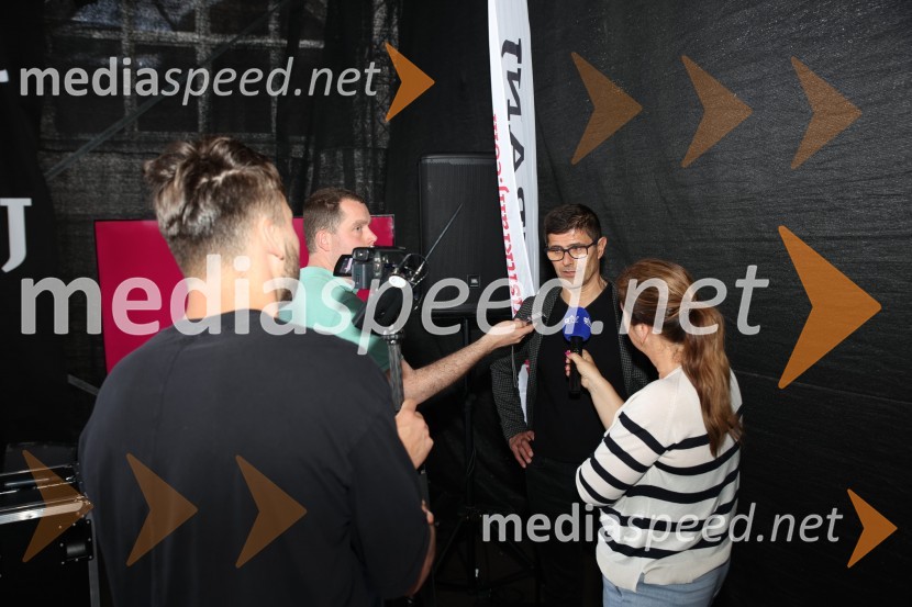  Matjaž Rakovec, župan Mestne občine KranjPrešerno poletje 2023, novinarska konferenca