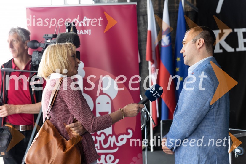  ... ;  Klemen Malovrh, direktor, Zavod za turizem KranjPrešerno poletje 2023, novinarska konferenca