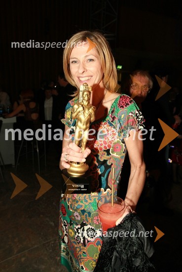 Andreja Comino, novinarkaViktorji 2008, zaključna zabava na Gospodarskem razstavišču