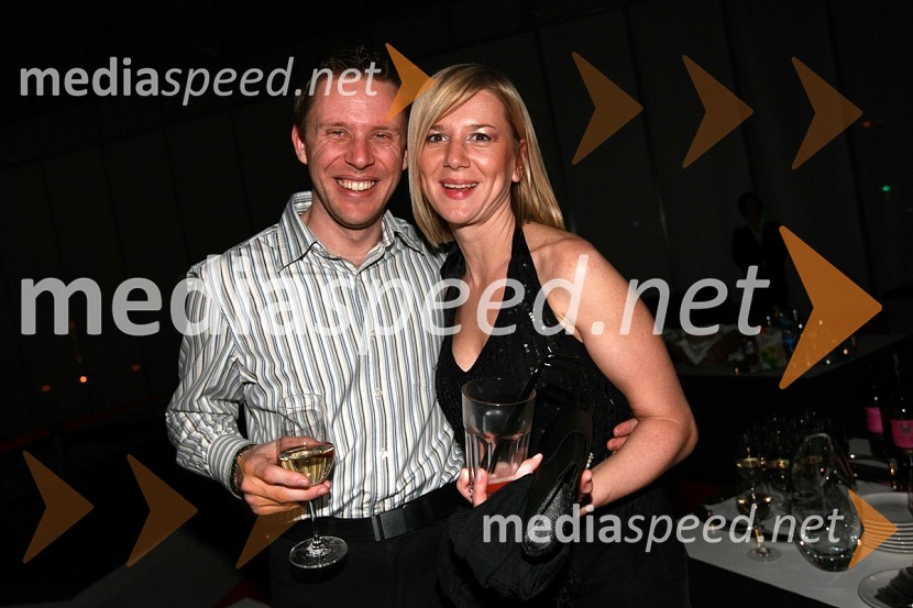 ... in Katja Božič, novinarka revije JanaViktorji 2008, zaključna zabava na Gospodarskem razstavišču