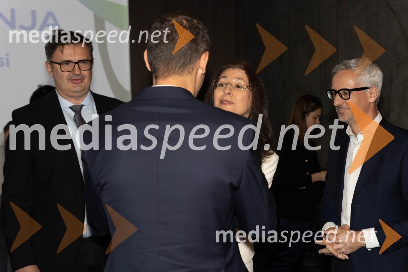  Anže Logar, poslanec SDS, predsednik Ljubljanskega odbora SDS; dr.  Romana Jordan, bivša evroposlankaUstanovitvena seja Platforme sodelovanja, Anže Logar