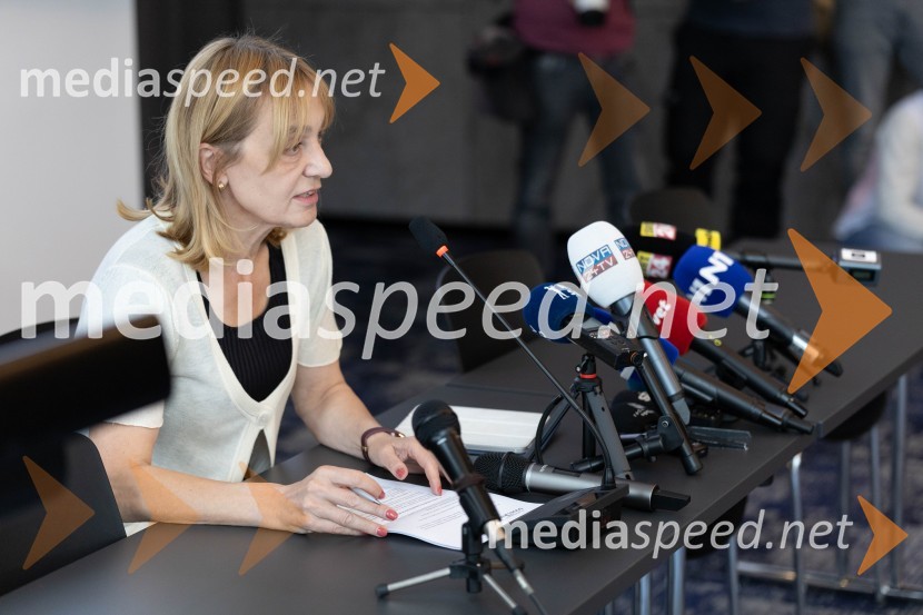 dr. Alja  Brglez, šefinja kabineta bivšega predsednika RSUstanovitvena seja Platforme sodelovanja, Anže Logar