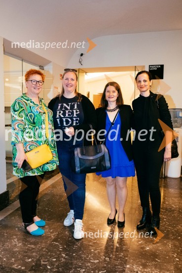  Urška Vovk, koordinatorka in organizatorka kulturnega programa, SLG Celje;  ... ;  Milana Simonič, vodja marketinga in odnosov za javnostmi SLG Celje;  ... Razgrnitev repertoarja sezone 2023/24 Slovenskega ljudskega gledališča Celje