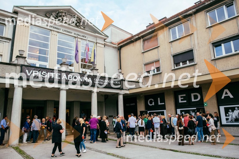 Razgrnitev repertoarja sezone 2023/24 Slovenskega ljudskega gledališča Celje