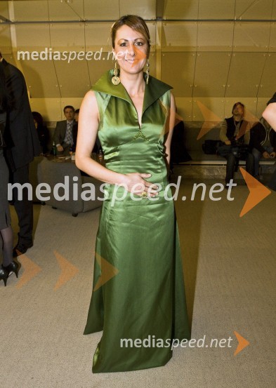 Alenka Bikar, nekdanja atletinjaViktorji 2008, druženje pred dvorano