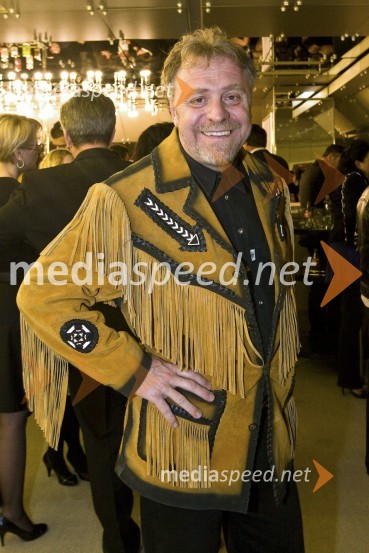 Milan Pečovnik - Pidži, pevecViktorji 2008, druženje pred dvorano