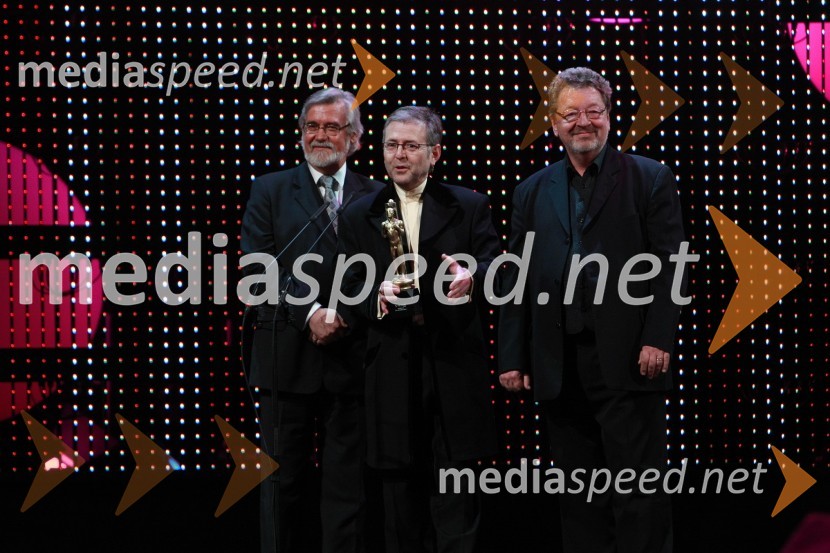 New Swing QuartetViktorji 2008, dogajanje na odru in v dvorani