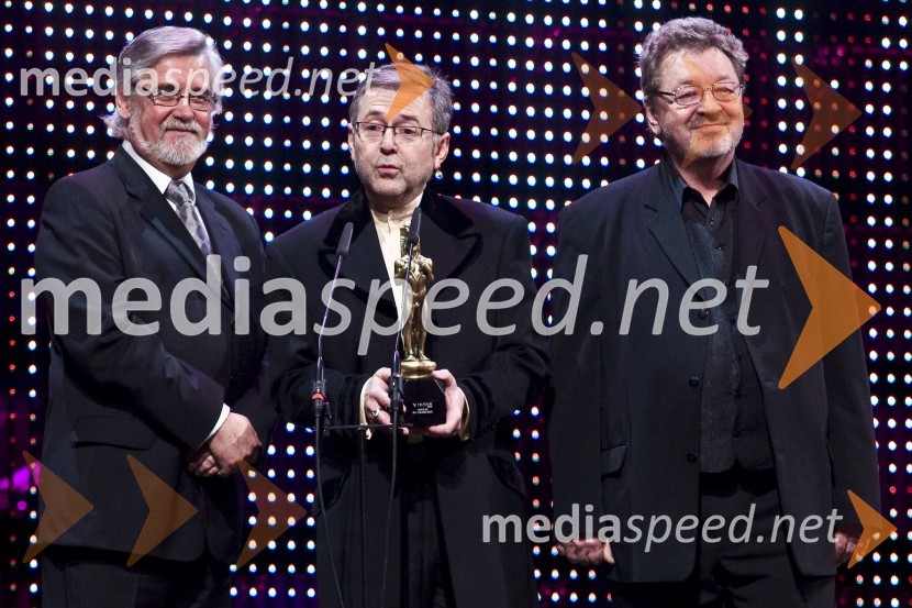 New Swing QuartetViktorji 2008, dogajanje na odru in v dvorani