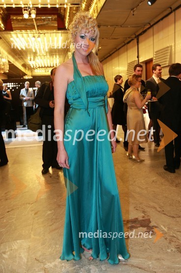 Stančka Šukalo Šeško, manekenkaViktorji 2008, druženje pred dvorano