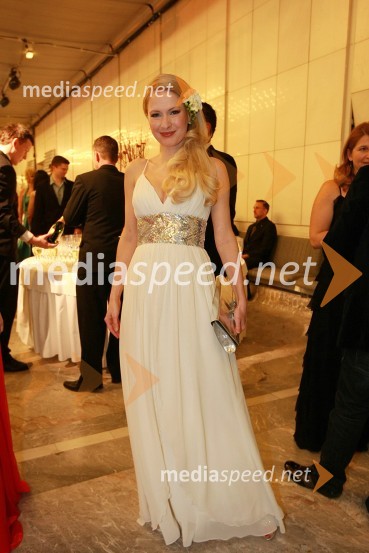 Maja Ferme, modna oblikovalkaViktorji 2008, druženje pred dvorano