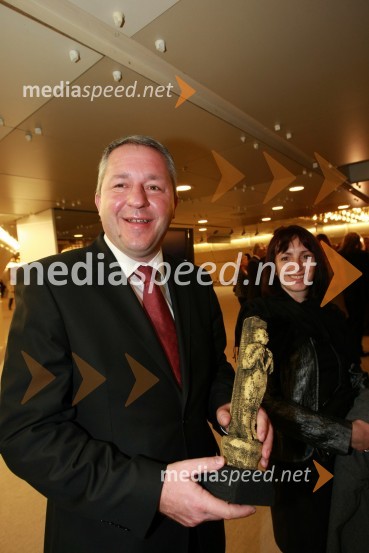 Štefan Vöröš, generalni direktor AC Intercar d.o.o.Viktorji 2008, druženje pred dvorano