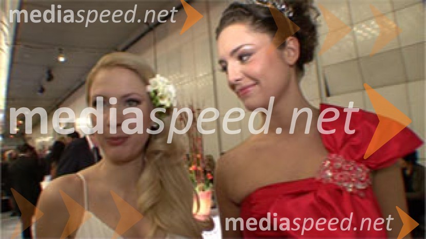 Viktorji kot vrhunski modni spektakelViktorji 2008, druženje pred dvorano