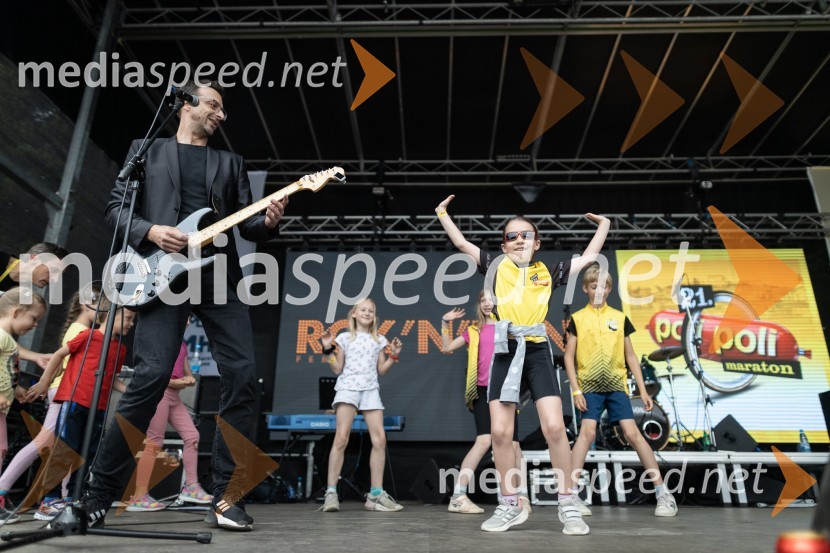  Blaž Črnivec, kitarist, Rok'n band21. Poli maraton z več kot 4000 udeleženci