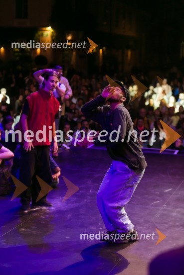 Finale World Kidz Breaking Champion Ljubljana - Powered by I Feel Slovenia sta osvojila Bolgarka Bgirl FIREBIRD in Ukrajinec Bboy RAPTOR