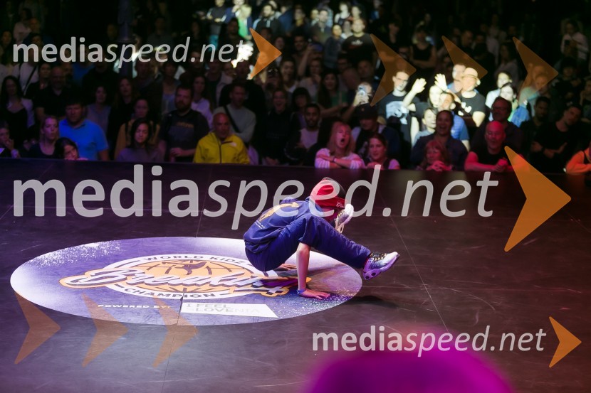Finale World Kidz Breaking Champion Ljubljana - Powered by I Feel Slovenia sta osvojila Bolgarka Bgirl FIREBIRD in Ukrajinec Bboy RAPTOR