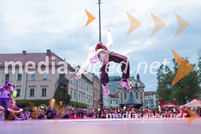 Finale World Kidz Breaking Champion Ljubljana - Powered by I Feel Slovenia sta osvojila Bolgarka Bgirl FIREBIRD in Ukrajinec Bboy RAPTOR