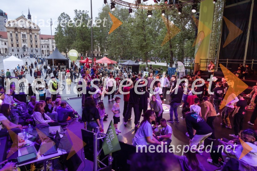 Finale World Kidz Breaking Champion Ljubljana - Powered by I Feel Slovenia sta osvojila Bolgarka Bgirl FIREBIRD in Ukrajinec Bboy RAPTOR