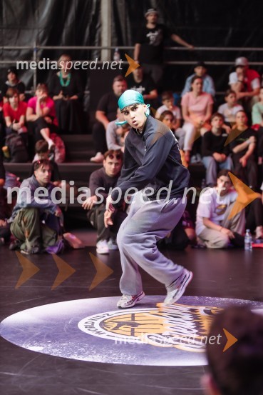 Finale World Kidz Breaking Champion Ljubljana - Powered by I Feel Slovenia sta osvojila Bolgarka Bgirl FIREBIRD in Ukrajinec Bboy RAPTOR
