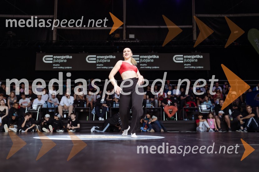 Finale World Kidz Breaking Champion Ljubljana - Powered by I Feel Slovenia sta osvojila Bolgarka Bgirl FIREBIRD in Ukrajinec Bboy RAPTOR