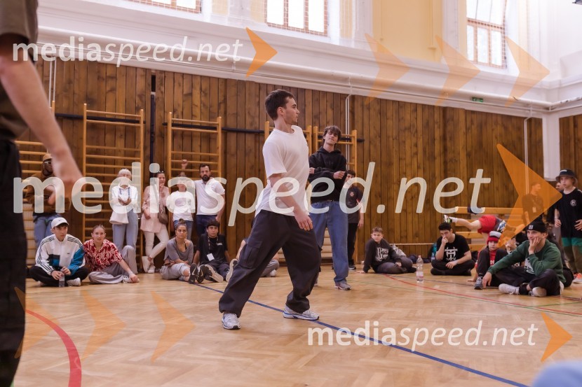 Finale World Kidz Breaking Champion Ljubljana - Powered by I Feel Slovenia sta osvojila Bolgarka Bgirl FIREBIRD in Ukrajinec Bboy RAPTOR