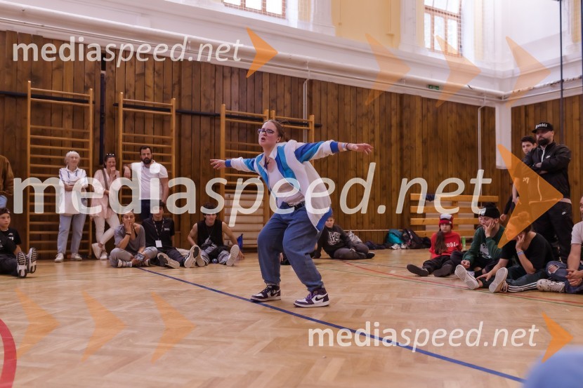 Finale World Kidz Breaking Champion Ljubljana - Powered by I Feel Slovenia sta osvojila Bolgarka Bgirl FIREBIRD in Ukrajinec Bboy RAPTOR