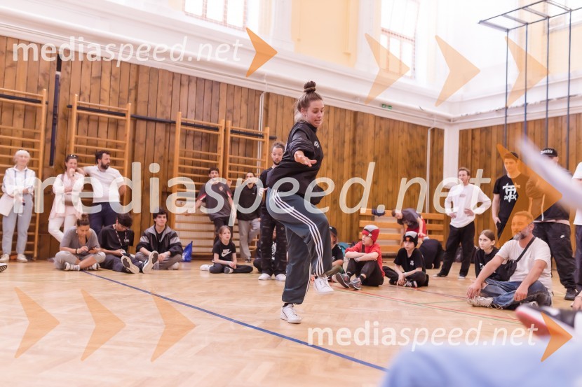 Finale World Kidz Breaking Champion Ljubljana - Powered by I Feel Slovenia sta osvojila Bolgarka Bgirl FIREBIRD in Ukrajinec Bboy RAPTOR